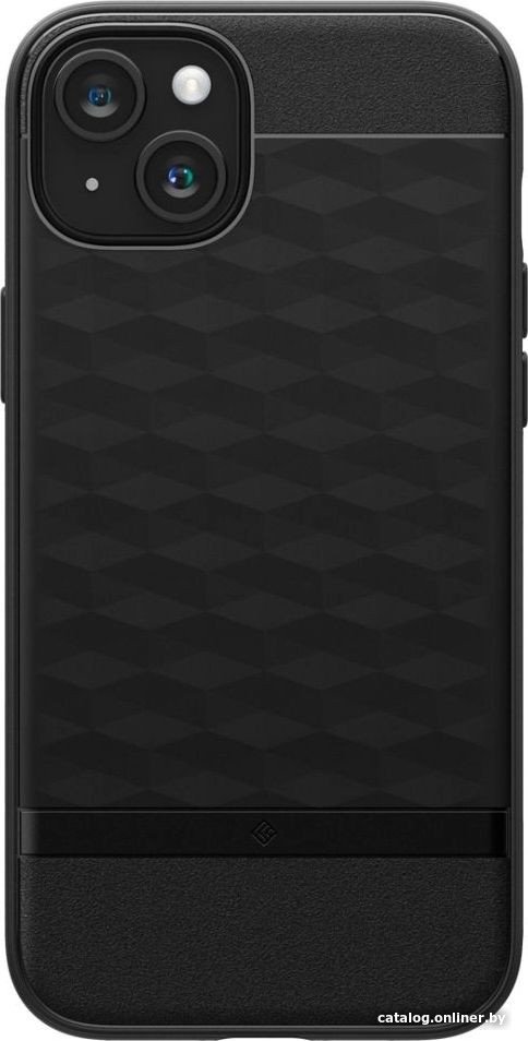 Чехол для телефона Spigen Parallax Mag для iPhone 15 ACS06818 (черный)
