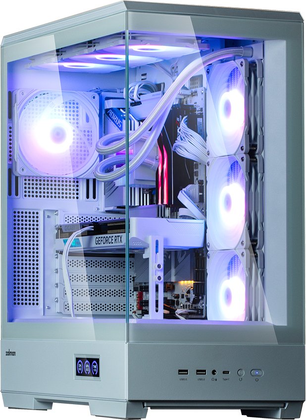 

Корпус Zalman P50 DS (белый)