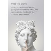 Кухонная вытяжка MAUNFELD MP-1 50 (белый)