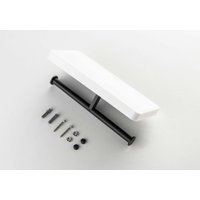 Держатель для туалетной бумаги Aquatek Европа AQ4919MB (с полкой, черный матовый)