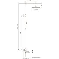 Душевая система  Gappo G2491-8