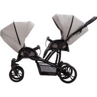 Универсальная коляска BEBETTO 42 Pro (3 в 1, 21/светло серая кожа)