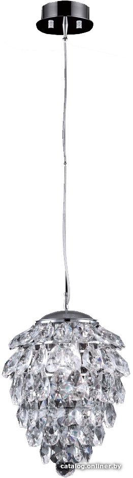 Подвесная люстра Crystal Lux Charme SP2 (Chrome/Transparent)