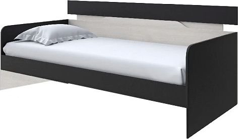 

Кровать-тахта PROxSON Milton 120x200 (черный/дуб шамони светлый 124)