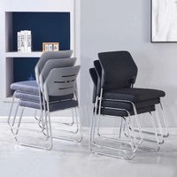 Офисный стул SitUp Sky black Chrome (сетка Black/Black)