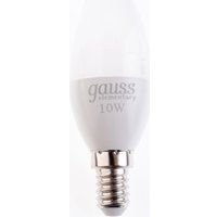 Светодиодная лампочка Gauss Elementary Candle 10Вт E14 3000K