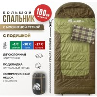 Спальный мешок RSP Outdoors Chill 400 BIG R (225x100 см, молния справа)