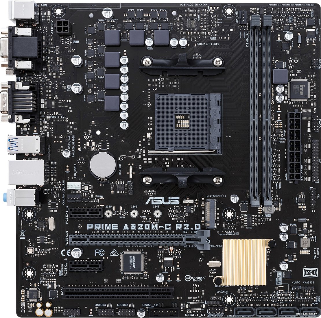 Материнская плата ASUS Prime A320M-C R2.0