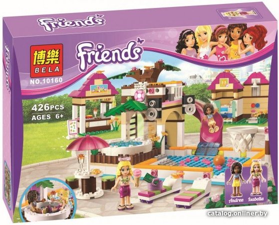 Конструктор Bela Friends 10160 Городской бассейн