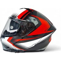 Мотошлем AIM RH360 360-002-M (M, Carbon Battle Red)