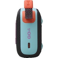 Беспроводная колонка JBL Go 4 (черный/оранжевый)