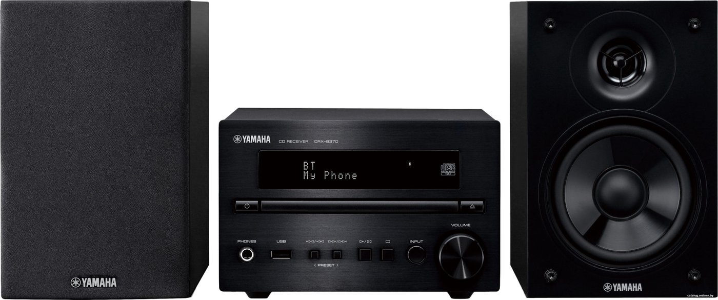 Музыкальный центр Yamaha MCR-B370 (черный)