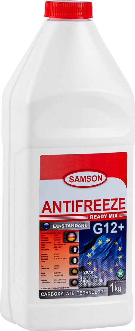 

Антифриз Samson EU-STANDARD G12+ Ready Mix 1кг