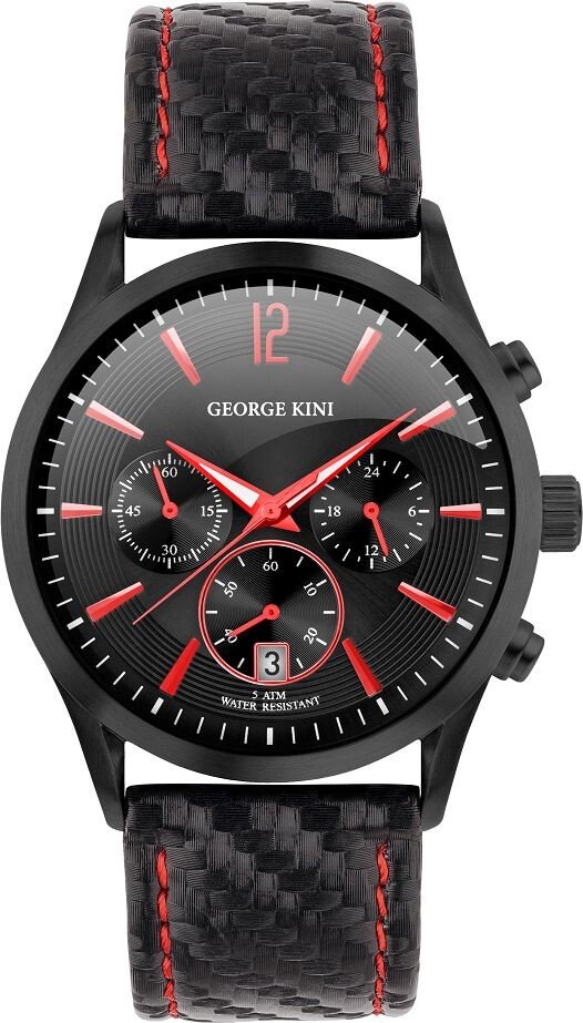 

Наручные часы George Kini Carbon GK.41.7.1B.2RD.6.2.0