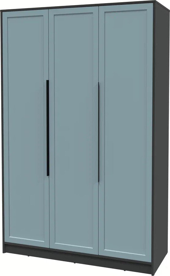 

Шкаф распашной Интерлиния Концепт Тренд КТ-Ш3 (антрацит/океан)