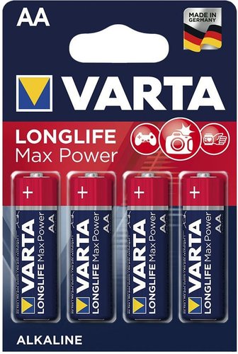 Батарейка Varta Longlife Max Power Bli 4 AA 04706101404 4 шт