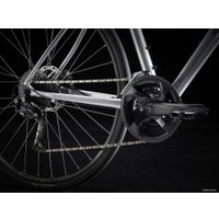 Велосипед Trek FX 2 Disc L 2022 (серебристый)