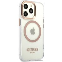 Чехол для телефона CG Mobile Guess для iPhone 13 Pro GUHMP13LHTRMD