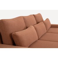 Угловой диван Divan Харинг Soft Terra 249011 (оранжевый)