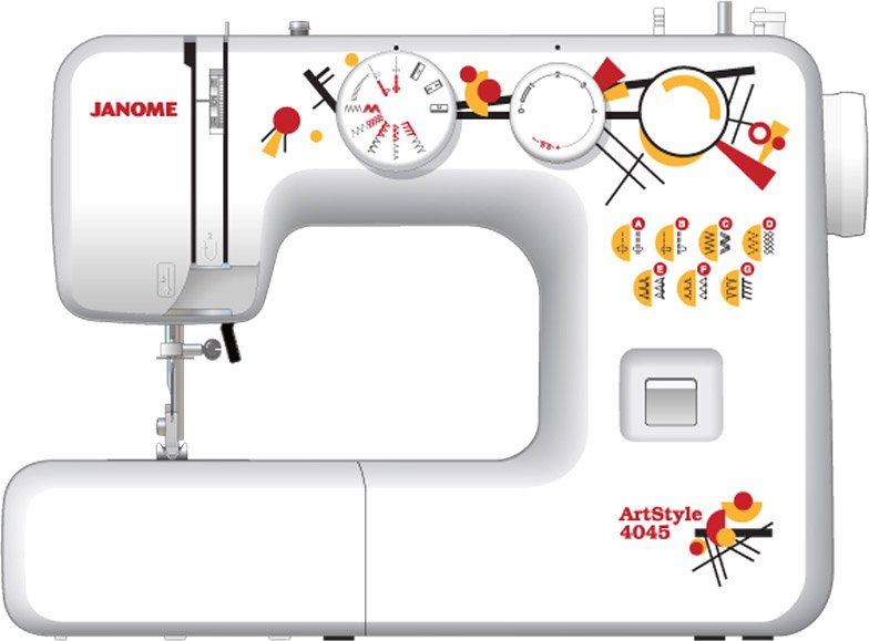 

Электромеханическая швейная машина Janome ArtStyle 4045