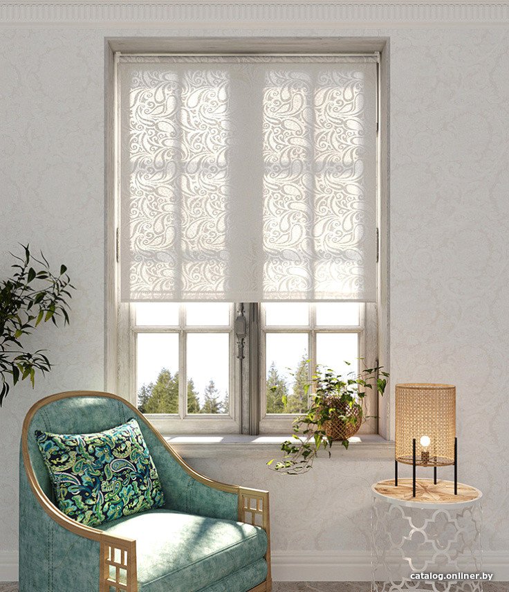 Рулонные шторы Legrand Персия 98x175 (белый)