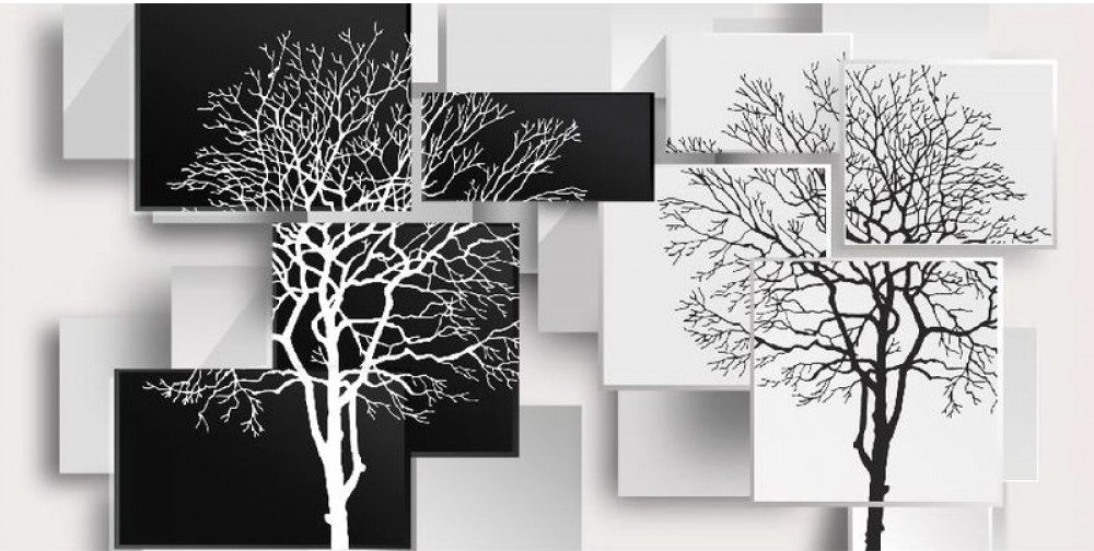 

Фотообои Citydecor Дерево 3D Инь-Янь 300x150