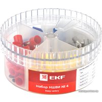 Набор наконечников для кабеля EKF PROxima Nabor-nshvi-4 (100 шт)