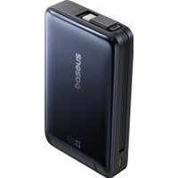 Внешний аккумулятор Baseus Nomos Qi2 Magnetic Power Bank 10000mAh (черный)