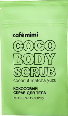

Cafe Mimi Скраб для тела Кокос, матча, юзу 150 гр