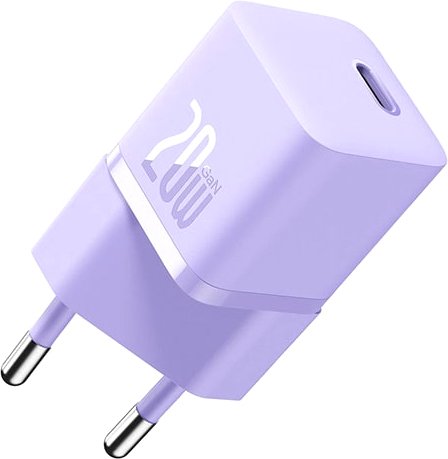 

Сетевое зарядное Baseus GaN5 Fast Charger Mini 1C 20W CCGN050105 (сиреневый)