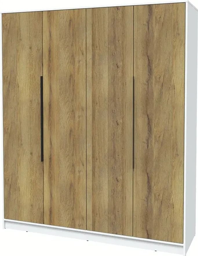 

Шкаф распашной Интерлиния Концепт КТ-Ш4 Глосс (белый платинум/дуб вотан)