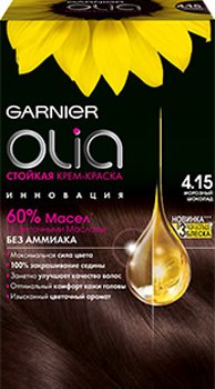 

Крем-краска для волос Garnier Olia 4.15 морозный шоколад