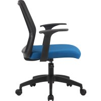 Офисное кресло CACTUS CS-MC222-BKBL (черный/темно-синий)
