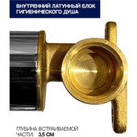 Гигиенический душ Filarete Roun FL100 (никель)