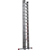 Лестница-стремянка Новая высота NV 523 трёхсекционная индустриальная 3x14 ступеней