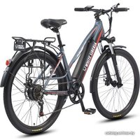 Электровелосипед White Siberia Camry Light (матовый синий)