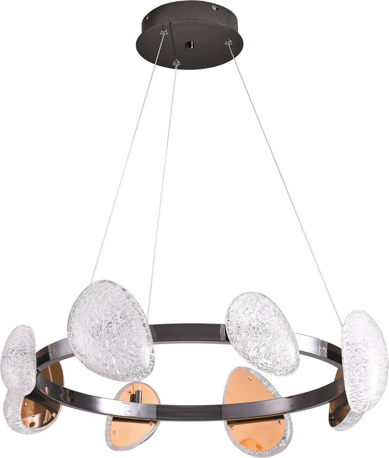 

Подвесная люстра Kinklight Юнни 07693-8A.29 (черный жемчуг)