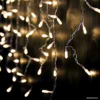 Гирлянда бахрома SHLights OIC080WW-C-E-31V (теплый белый)