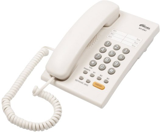 

Телефонный аппарат Ritmix RT-330 (белый)