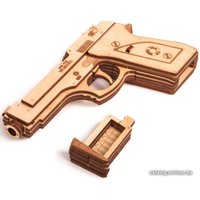 3Д-пазл Wood Trick Пистолет-резинкострел с мишенями 1234-10