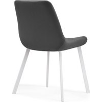 Стул Notta Челси (темно-серый/белый каркас)