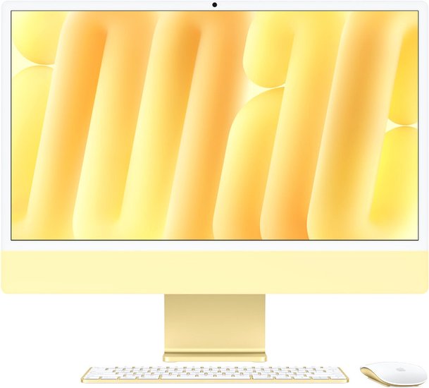 Apple iMac M4 2024 16GB/256GB (, żółty)