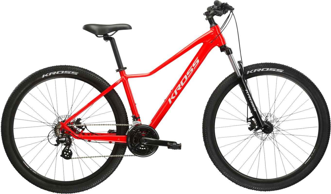 

Велосипед Kross Lea 2.0 29 DL/18" 2024 (красный/серебристый глянцевый)