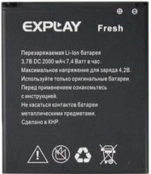 

Аккумулятор для телефона Explay Fresh
