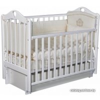 Классическая детская кроватка Ray Grace 3 (белый)