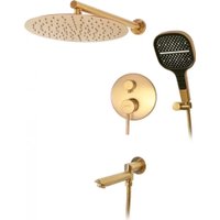 Душевая система  Hansberge H6095 (золото матовый)