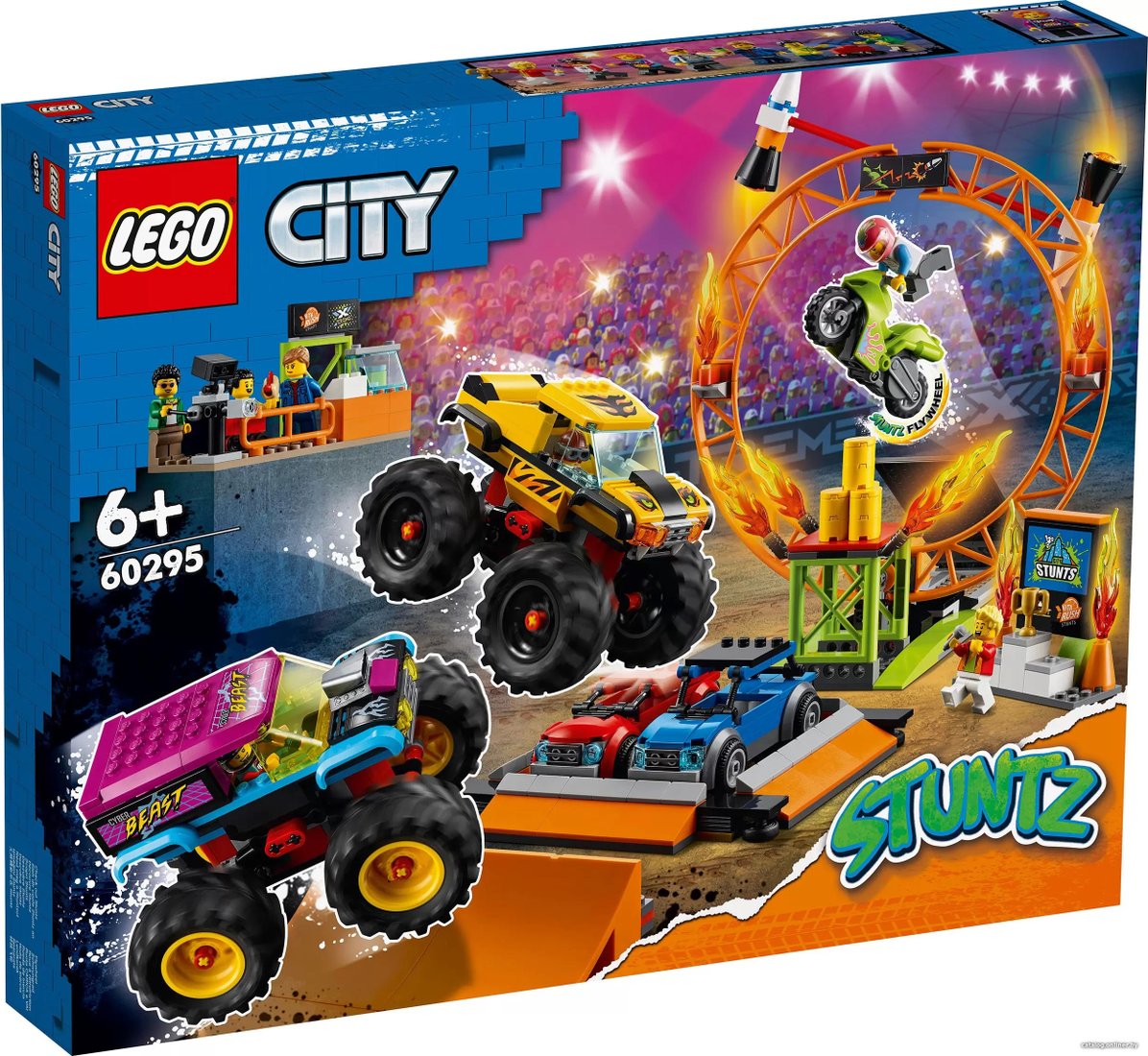 Конструктор LEGO City Stuntz 60295 Арена для шоу каскадеров