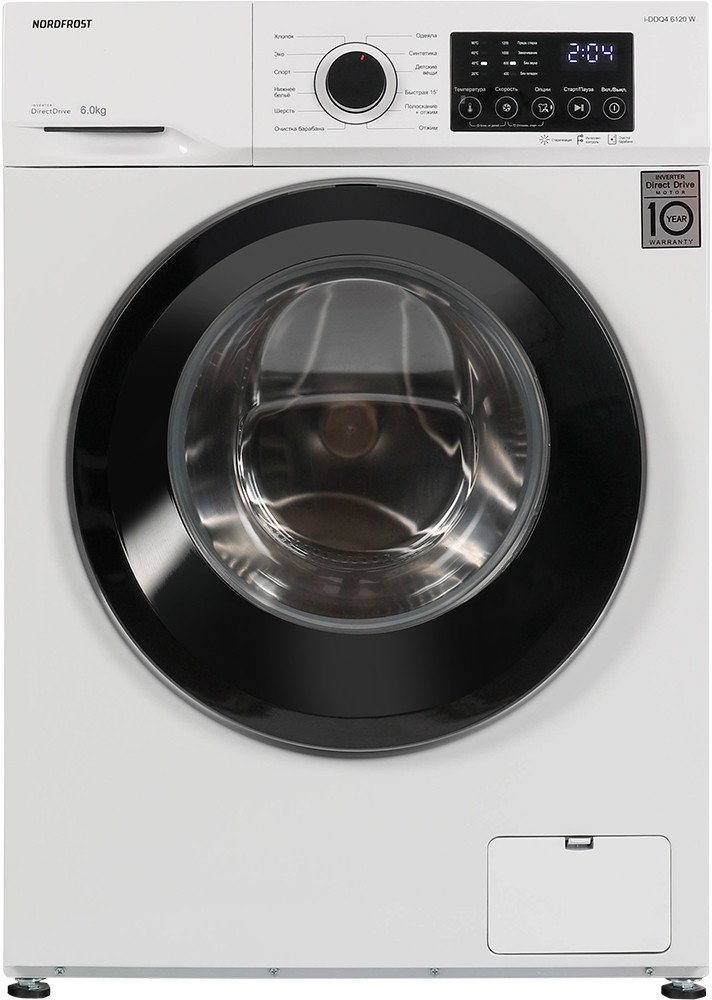

Стиральная машина Nordfrost i-DDQ4 6120 W