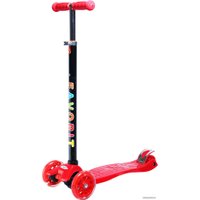 Трехколесный самокат Favorit Maxi 4108 (красный)