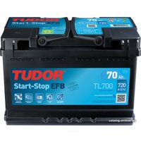 Автомобильный аккумулятор Tudor Start-Stop EFB TL700 (70 А·ч)